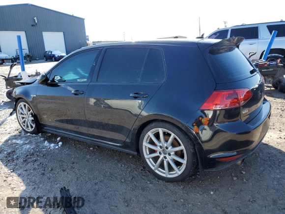 2016 Volkswagen Golf GTI SE with VIN 3VW4T7AU9GM009142, listed as a Copart auction lot 49830165 with 93,248 mi miles and Salvage Title. Bid and sale history available at carsss.com. Image 2.