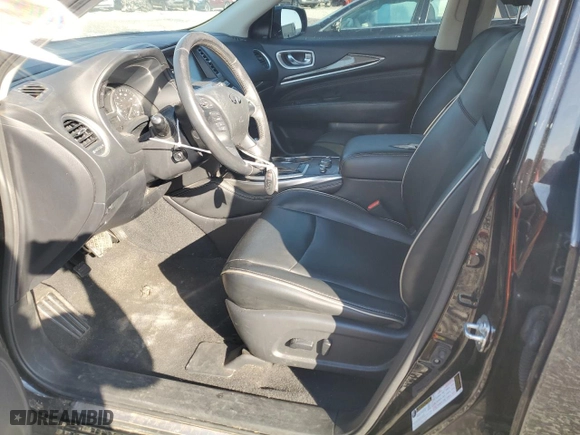 2020 Infiniti QX60 PURE with VIN 5N1DL0MNXLC532966, listed as a Copart auction lot 49312645 with 83,648 mi miles and Salvage Title. Bid and sale history available at carsss.com. Image 7.