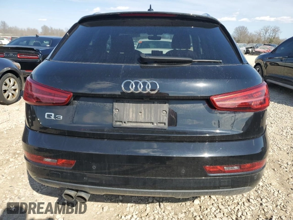2017 Audi Q3 Premium Plus z VIN WA1JCCFS6HR006554, wystawiony jako Copart lot #50903815 z przebiegiem 41 403 mil mil oraz Szkody całkowita. Historia ofert i sprzedaży dostępna na DreamBid. Obrazek 6.