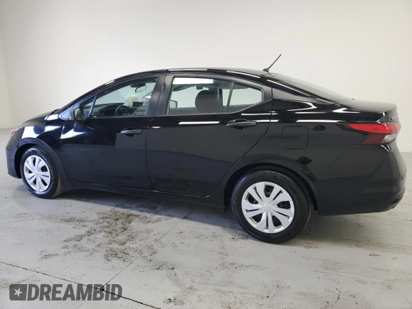 2024 Nissan Versa S with VIN 3N1CN8DVXRL906551, listed as a Copart auction lot 52995055 with 14,189 mi miles and Salvage Title. Bid and sale history available at carsss.com. Image 2.