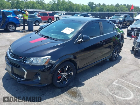 2019 Chevrolet Sonic LT z VIN 1G1JD5SBXK4148018, wystawiony jako IAAI lot #42258275 z przebiegiem 114 348 mil mil oraz . Historia ofert i sprzedaży dostępna na DreamBid. Obrazek 17.