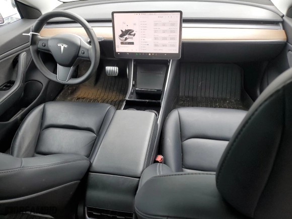 2019 Tesla Model 3 Long Range with VIN 5YJ3E1EB8KF493316, listed as a Copart auction lot 45589615 with 30,216 mi miles and Salvage Title. Bid and sale history available at carsss.com. Image 8.