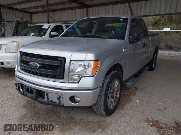 2014 Ford F-150 XL with VIN 1FTEX1CMXEFC92119, listed as a IAAI auction lot 41605366 with 231,453 mi miles and . Bid and sale history available at DreamBid. Image 17.