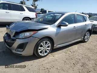 2010 Mazda 3 S Sport with VIN JM1BL1H6XA1282464, listed as a Copart auction lot 59012295 with 137,666 mi miles and Salvage title. Bid and sale history available at DreamBid. Image 1.