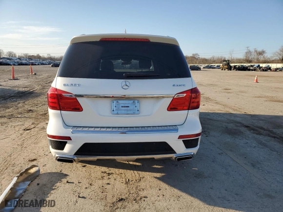 2014 Mercedes-Benz GL-Class GL 550 with VIN 4JGDF7DE9EA410467, listed as a Copart auction lot 49276185 with 92,194 mi miles and Salvage Title. Bid and sale history available at carsss.com. Image 6.