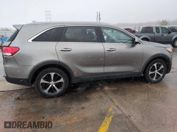 2018 Kia Sorento EX with VIN 5XYPHDA52JG401800, listed as a Copart auction lot 53883105 with 86,396 mi miles and Salvage Title. Bid and sale history available at carsss.com. Image 3.