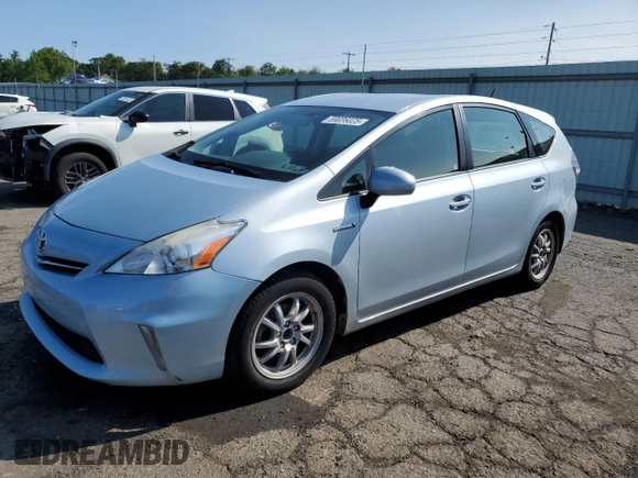 2012 Toyota Prius Two z VIN JTDZN3EU1C3052097, wystawiony jako Copart lot #59036025 z przebiegiem 246 911 mil mil oraz Szkoda całkowita • Salvage title. Historia ofert i sprzedaży dostępna na DreamBid. Obrazek 1.