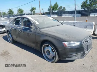 2013 Audi A4 Premium z VIN WAUAFAFL6DN029177, wystawiony jako IAAI lot #39809384 z przebiegiem 103 233 mil mil oraz . Historia ofert i sprzedaży dostępna na DreamBid. Obrazek 1.