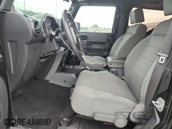 2007 Jeep Wrangler Sahara with VIN 1J8FA54117L172014, listed as a Copart auction lot 63131755 with 115,124 mi miles and Clean title. Bid and sale history available at DreamBid. Image 7.