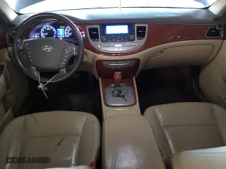 2013 Hyundai Genesis 3.8L with VIN KMHGC4DD2DU251784, listed as a Copart auction lot 53383485 with 159,419 mi miles and Clean Title. Bid and sale history available at carsss.com. Image 8.