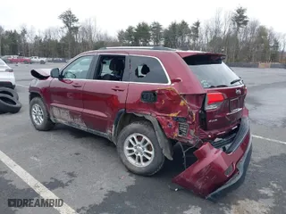 2019 Jeep Grand Cherokee Laredo E with VIN 1C4RJFAG2KC814154, listed as a IAAI auction lot 38877814 with 54,119 mi miles. Bid and sale history available at carsss.com. Image 3.