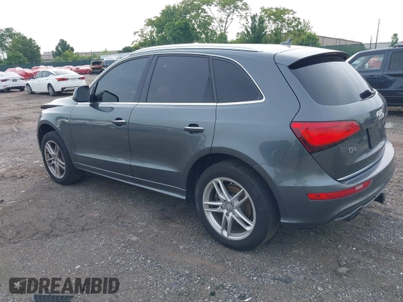 2015 Audi Q5 Premium Plus with VIN WA1DGAFP5FA005523, listed as a IAAI auction lot 42303313 with 105,426 mi miles and . Bid and sale history available at DreamBid. Image 3.