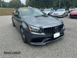 2021 Mercedes-Benz C with VIN W1KWK8HB6MG098513, listed as a Copart auction lot 42844195 with 14,470 mi miles and Clean title. Bid and sale history available at DreamBid. Image 1.