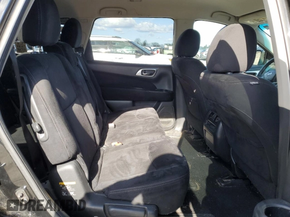 2016 Nissan Pathfinder S with VIN 5N1AR2MM9GC620823, listed as a Copart auction lot 50542215 with 165,409 mi miles and Salvage Title. Bid and sale history available at carsss.com. Image 12.