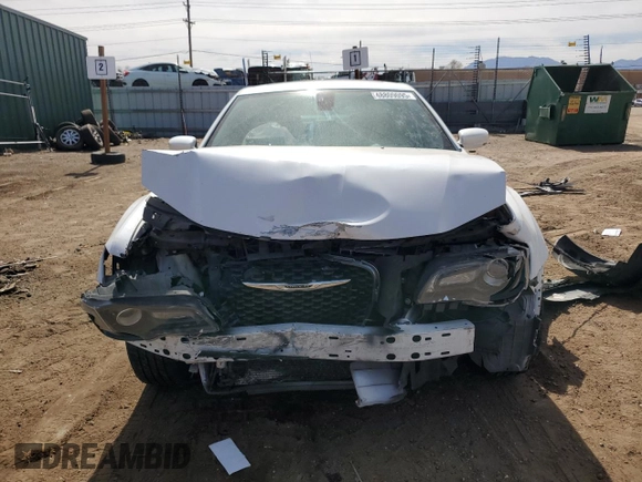 2015 Chrysler 300 with VIN 2C3CCAGG3FH908903, listed as a Copart auction lot 48809095 with 109,850 mi miles and Salvage Title. Bid and sale history available at carsss.com. Image 5.