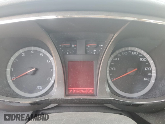 2015 GMC Terrain SLT with VIN 2GKFLXE37F6404821, listed as a Copart auction lot 75650484 with 117,409 mi miles and Salvage Title. Bid and sale history available at DreamBid. Image 9.