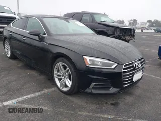 2019 Audi A5 Sportback Premium with VIN WAUANCF50KA072515, listed as a IAAI auction lot 41135123 with 30,456 mi miles. Bid and sale history available at carsss.com. Image 1.