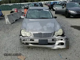 2004 Mercedes-Benz C 320 with VIN WDBRF64J24F545033, listed as a Copart auction lot 87768455 with 217,094 mi miles and Salvage Title. Bid and sale history available at DreamBid. Image 11.