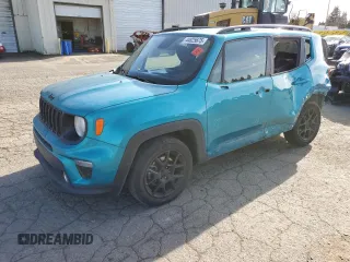2020 Jeep Renegade Altitude with VIN ZACNJABB0LPL99236, listed as a Copart auction lot 44825675 with 83,809 mi miles and Salvage Title. Bid and sale history available at carsss.com. Image 1.