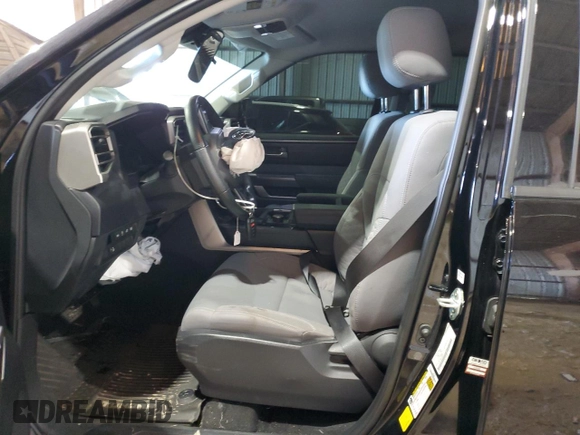 2023 Toyota Tundra 2WD SR5 with VIN 5TFLA5AB6PX026319, listed as a Copart auction lot 88955365 with 25,290 mi miles and Salvage Title. Bid and sale history available at carsss.com. Image 7.