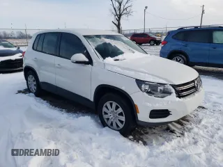 2012 Volkswagen Tiguan with VIN WVGCV7AX1CW598552, listed as a Copart auction lot 41582135 with 149,666 mi miles and Clean Title. Bid and sale history available at DreamBid. Image 4.