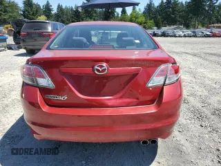 2011 Mazda 6 i Sport with VIN 1YVHZ8BH2B5M21969, listed as a Copart auction lot 63553225 with 101,461 mi miles and Salvage title. Bid and sale history available at DreamBid. Image 6.