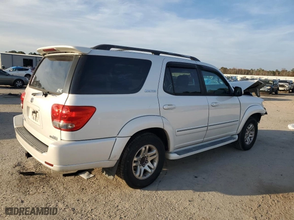 2006 Toyota Sequoia Limited with VIN 5TDZT38A06S281719, listed as a Copart auction lot 82040054 with 0 mi miles and Salvage Title. Bid and sale history available at carsss.com. Image 3.