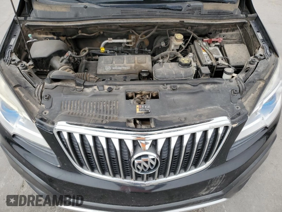 2016 Buick Encore Convenience with VIN KL4CJFSB4GB616983, listed as a Copart auction lot 47487585 with 129,453 mi miles and Clean Title. Bid and sale history available at carsss.com. Image 12.