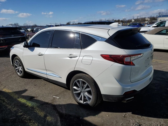 2023 Acura RDX w/Technology Package with VIN 5J8TC1H55PL006140, listed as a Copart auction lot 45442795 with 16,211 mi miles and Salvage Title. Bid and sale history available at carsss.com. Image 2.