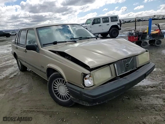 1994 Volvo 900 Action with VIN YV1JS8312R1167902, listed as a Copart auction lot 48956885 with 197,200 mi miles and Salvage Title. Bid and sale history available at carsss.com. Image 11.