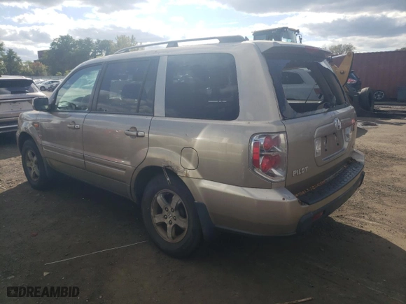 2006 Honda Pilot EX-L with VIN 2HKYF18506H515096, listed as a Copart auction lot 70725164 with 119,460 mi miles and Non Repairable. Bid and sale history available at carsss.com. Image 2.