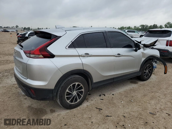 2022 Mitsubishi Eclipse Cross ES with VIN JA4ATUAA5NZ030277, listed as a Copart auction lot 54392625 with 67,428 mi miles and Salvage title. Bid and sale history available at DreamBid. Image 3.