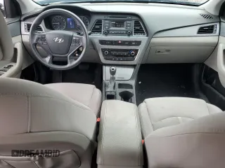 2017 Hyundai Sonata 2.4L with VIN 5NPE24AF4HH532568, listed as a Copart auction lot 51643865 with 158,057 mi miles and Salvage Title. Bid and sale history available at DreamBid. Image 8.