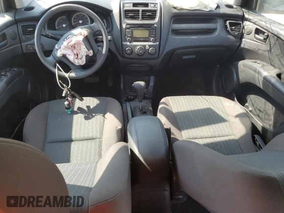 2010 Kia Sportage LX with VIN KNDKG3A40A7700990, listed as a Copart auction lot 48941505 with 38,182 mi miles and Salvage Title. Bid and sale history available at carsss.com. Image 8.