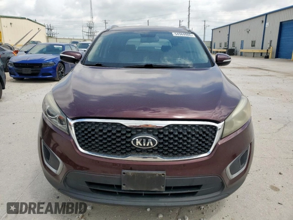 2016 Kia Sorento LX with VIN 5XYPG4A34GG116803, listed as a Copart auction lot 54969905 with 132,739 mi miles and Clean Title. Bid and sale history available at carsss.com. Image 5.