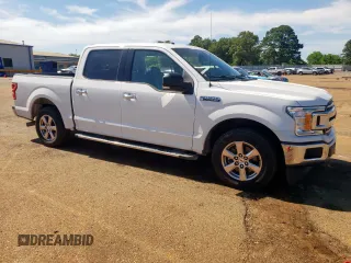 2018 Ford F-150 XL with VIN 1FTEW1CP6JKF21152, listed as a Copart auction lot 58064955 with 66,371 mi miles and Salvage title. Bid and sale history available at DreamBid. Image 4.