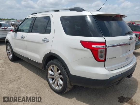 2015 Ford Explorer Limited with VIN 1FM5K8F8XFGB31458, listed as a IAAI auction lot 42062803 with 166,177 mi miles and . Bid and sale history available at DreamBid. Image 3.