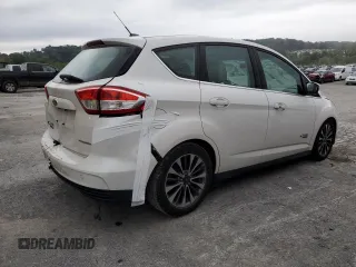 2017 Ford C-Max Energi Titanium with VIN 1FADP5FU0HL107666, listed as a Copart auction lot 68457924 with 103,996 mi miles and Salvage Title. Bid and sale history available at carsss.com. Image 3.