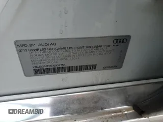 2014 Audi A8 3.0T z VIN WAURGAFD3EN003758, wystawiony jako Copart lot #47636885 z przebiegiem 166 990 mil mil oraz Szkody całkowita. Historia ofert i sprzedaży dostępna na DreamBid. Obrazek 12.