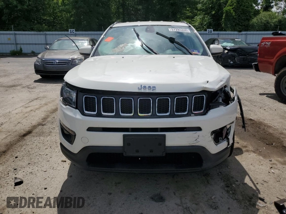 2017 Jeep Compass Latitude с VIN 3C4NJDBB1HT650656, выставлен на аукционе Copart как лот 57285335 с пробегом 60 254 миль миль и Списание • Salvage title. История ставок и продаж доступна на DreamBid. Изображение 5.