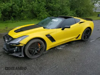2016 Chevrolet Corvette Z06 3LZ z VIN 1G1YU2D63G5604830, wystawiony jako Copart lot #58211705 z przebiegiem 41 990 mil mil oraz Szkoda całkowita • Salvage title. Historia ofert i sprzedaży dostępna na DreamBid. Obrazek 1.