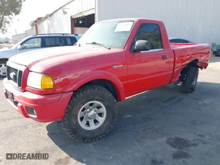 2005 Ford Ranger XL with VIN 1FTYR10U15PA96592, listed as a IAAI auction lot 41369442 with 153,181 mi miles. Bid and sale history available at carsss.com. Image 2.