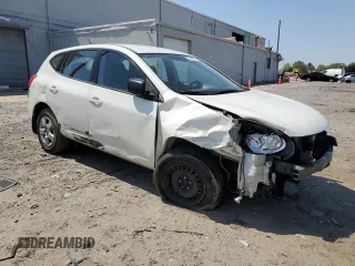 2009 Nissan Rogue S with VIN JN8AS58V29W179202, listed as a Copart auction lot 53687955 with 195,620 mi miles and Salvage Title. Bid and sale history available at carsss.com. Image 4.
