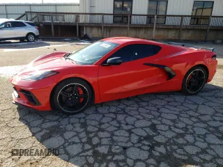 2021 Chevrolet Corvette 2LT with VIN 1G1YB2D45M5114373, listed as a Copart auction lot 45859665 with 40,674 mi miles and Salvage Title. Bid and sale history available at carsss.com. Image 1.