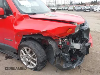 2020 Jeep Renegade Latitude with VIN ZACNJBBB7LPL97764, listed as a IAAI auction lot 41285169 with 46,029 mi miles. Bid and sale history available at carsss.com. Image 6.