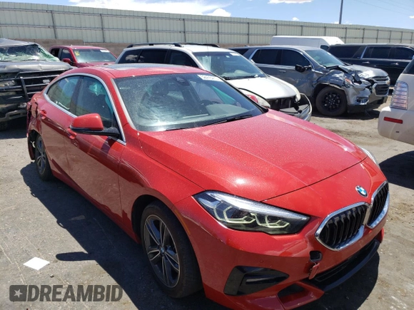 2021 BMW 2 Series 228i xDrive with VIN WBA73AK03M7G75203, listed as a Copart auction lot 52476413 with 140,233 mi miles. Bid and sale history available at carsss.com. Image 4.