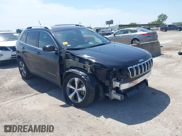 2019 Jeep Cherokee Limited z VIN 1C4PJLDB5KD469816, wystawiony jako IAAI lot #42245187 z przebiegiem 50 387 mil mil oraz . Historia ofert i sprzedaży dostępna na DreamBid. Obrazek 1.