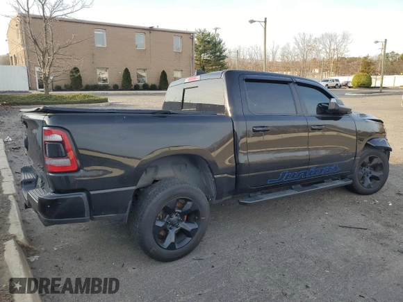 2019 Ram 1500 Big Horn/Lone Star with VIN 1C6SRFFT8KN620112, listed as a Copart auction lot 48430835 with 151,947 mi miles and Clean Title. Bid and sale history available at carsss.com. Image 3.