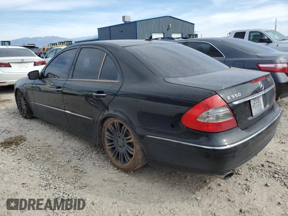 2008 Mercedes-Benz E-Class Sport 5.5L with VIN WDBUF72X38B271314, listed as a Copart auction lot 72740914 with 0 mi miles and Salvage Title. Bid and sale history available at carsss.com. Image 2.