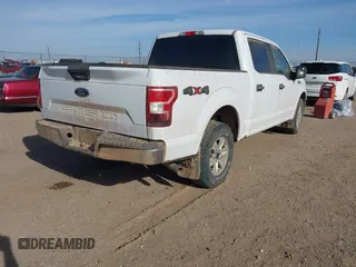 2019 Ford F-150 XL with VIN 1FTEW1E52KKC94894, listed as a IAAI auction lot 41880412 with 133,355 mi miles. Bid and sale history available at carsss.com. Image 4.